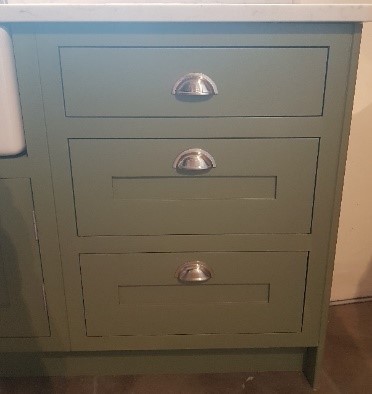 Sage Green by the Little Green Paint Co - a green kitchen idea for st patricks day