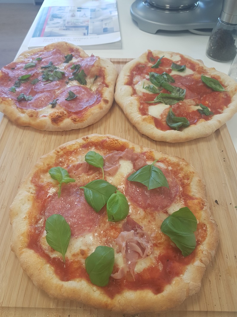pizza made at SMEG by redbrook kitchens